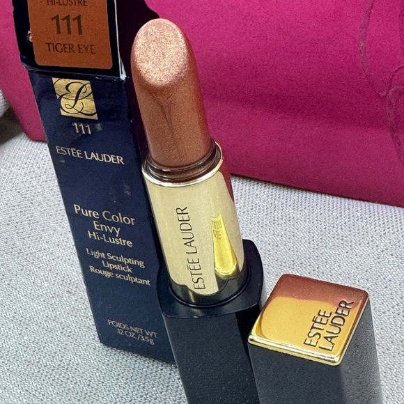 Estee Lauder 111 tiger eye pure color envy high lustre light sculpting lipstick - Picture 3 of 9